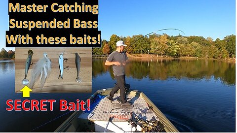 Game Changing Lures for Hard to Catch Suspended Bass (Secret Bait)!