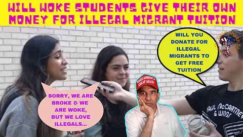 Shocking Truth: Students WON"T Donate Their Own Money for Tuition of Illegal Immigrants