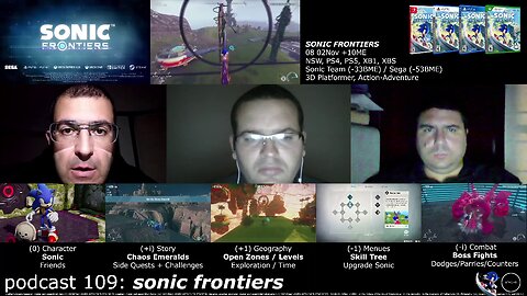 podcast 109: sonic frontiers