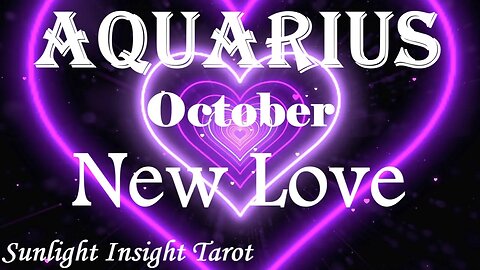 Aquarius *They Feel The Tension, Hidden Feelings & Attraction & Want to Reach Out* October New Love