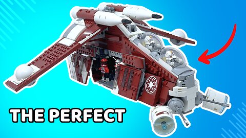 Fixing The Lego Coruscant Guard Gunship... Lego Star Wars 75354