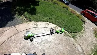 Greenworks 13-Inch 40V Cordless String Trimmer Unboxing and Review