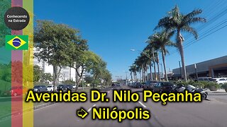 🚗🌞 Dirigindo por Porto Alegre, avenidas Nilo Peçanha ➡️ Nilópolis.