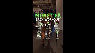 Monster Back Workout #bodybuilding #bodybuilder #fitness