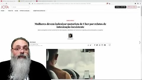 Motorista do UBER ganha INDENIZAÇÃO de 20 MIL REAIS por acusação FALSA de TENTATIVA de INTOXICAÇÃO