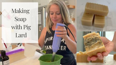 Making Soap with Pig Lard | Easy Soap Making