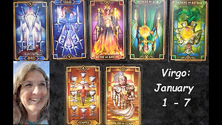 Virgo: Taking a Little Break! January 1 thru 7, 2024 ~ Mystic Amista Weekly Tarot