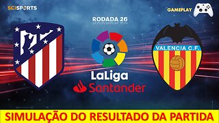 Atletico Madrid x Valencia - La Liga - 26 Rodada [GAMEPLAY - FIFA 23 - XBOX]