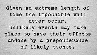 Another Phrasing of Second Law of Thermodynamics