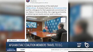 Afghan Evac Coalitions members travel to D.C.