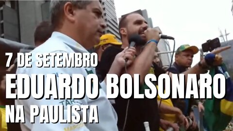 Eduardo Bolsonaro na Paulista