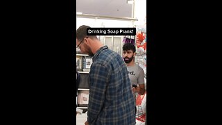 DRINKING SOAP PRANK!