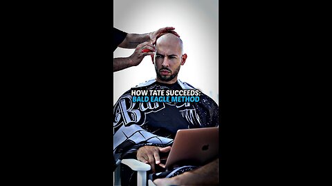 Andrew Tate's bald eagle method to success