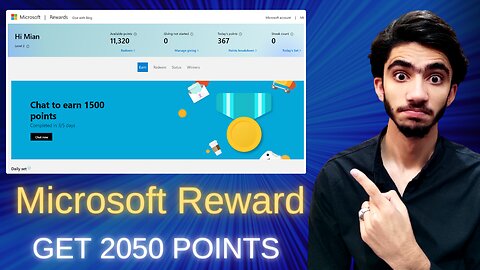 Microsoft Reward 2050 Points Trick