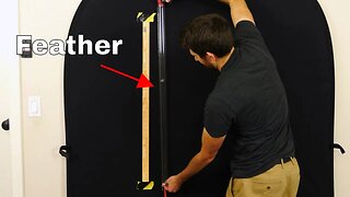 Dropping a Feather and a Coin in a Long Vacuum Chamber-Gravity Demonstration