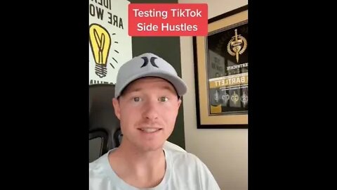 Testing TikTok Side Hustle part 3 Chad Bartlett @chadshustle