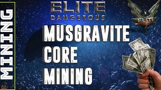 Elite Dangerous Musgravite Deep Core Mining