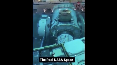 Here’s your space station underwater so it looks like they are floating in space