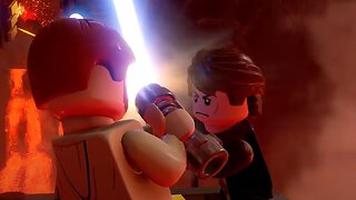 REVENGE OF THE SITH but its LEGO