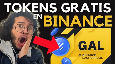 🔴 ¡URGENTE! TOKENS $GAL GRATIS en el LAUNCHPOOL de BINANCE | PROJECT GALAXY TUTORIAL de FARMING 2022