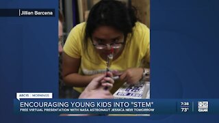 Encouraging young kids into "stem" with NASA astronaut meeting