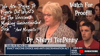 Dr. Sherri TenPenny testimony: HB248 (Vaccine Choice/Anti Discrimination Act) And Magnetic shots😱