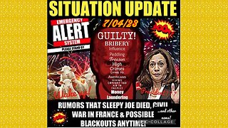 SITUATION UPDATE 7/4/23 - Nuclear Pp Attack Warning, Global Martial Law, Nesara/Qfs