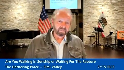 Robert Cathers - Sonship vs Rapture