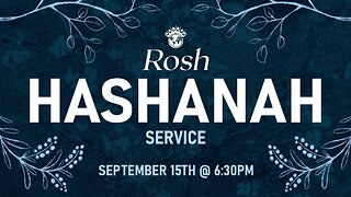 Rosh Hashanah Celebration | 9/15/2023