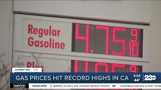 More pain at the pump: California average gas prices reach $4.72 per gallon