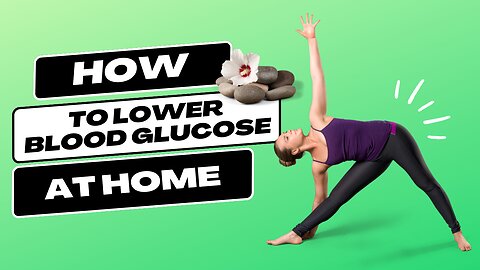 [DIABETES CONTROL] 3 exercises to lower blood glucose at home! Exercises to Lower Blood Sugar Level