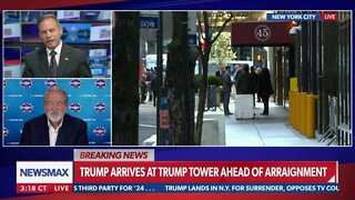 Trump Arrives in NYC ahead of Arraignment