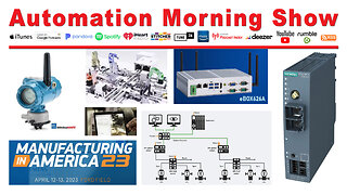 IPC, LOTO, EthernetAPL, Ai, Robots, Barcode, Wireless IO-Link & more on the Automation Morning Show