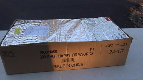 399 SHOT HAPPY - PYRO DEMON 1.4G PRO FIREWORKS