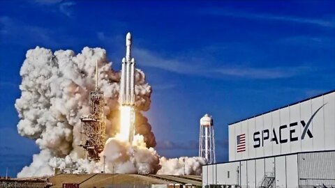 World's Most Powerful Rocket "Falcon Heavy" Launched by Elon Musk's SpaceX