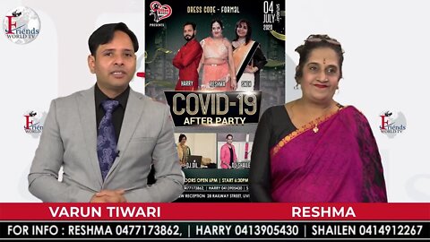 COVID-19 AFTER PARTY | RESHMA in conversation with VARUN TIWARI