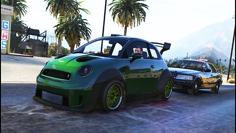 Little Green Car Chaos in BSPD!