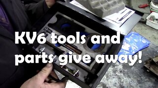 KV6 Parts and tools give-away!