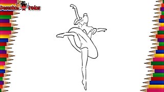 Como Desenhar Uma Bailarina | How to Draw a Ballerina | Desenhos Irados Nº 11 | 2021