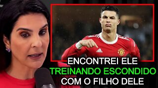 VANESSA RICHE SOBRE CONHECER O CRISTIANO RONALDO (Flow Sport Club #84) FlowPah Cortes