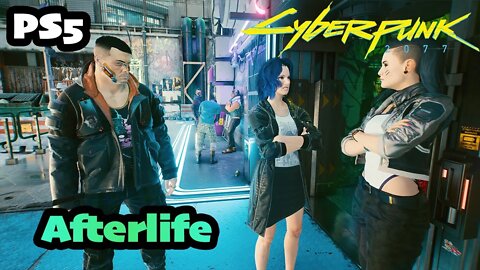 Cyberpunk 2077 | Part (10) Afterlife Ghost Town Rouge [PS5 1.5 Female V CORPO]