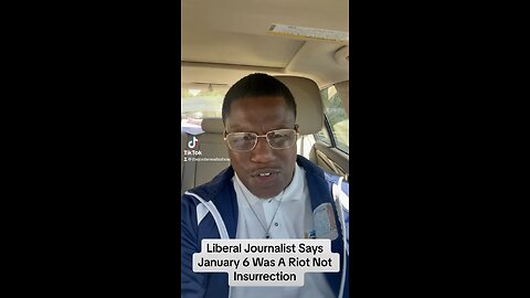 Liberal Journalist Says January 6 Was A Riot Not Insurrection #january6 #insurection