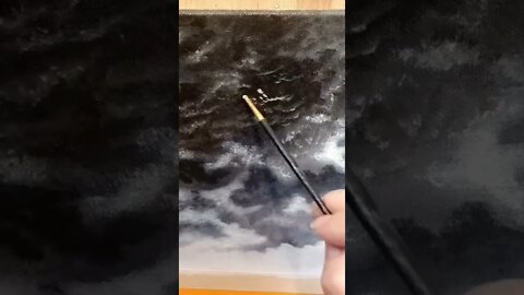 Painting Stormy Clouds
