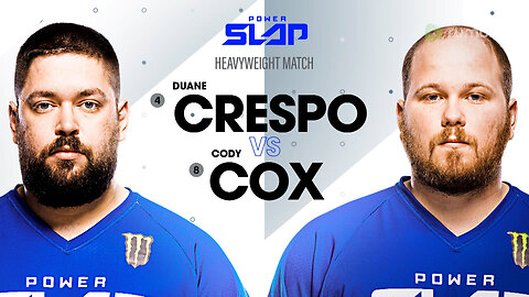 Power Slap Wednesday Match: Duane Crespo vs Cody Cox
