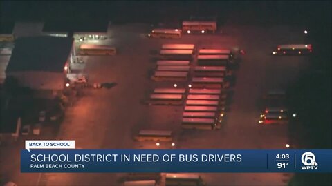 No major Palm Beach County school bus issues, despite driver shortage