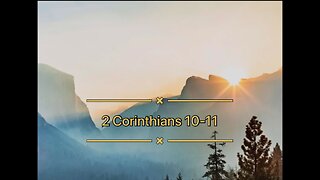 2 Corinthians 10-11