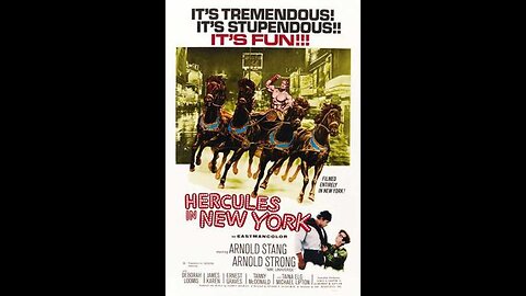 Trailer - Hercules in New York - 1970