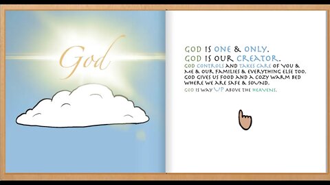 Getting to Know & Love God Introducing & Explaining God to Children of All Faiths Video Book Trailer