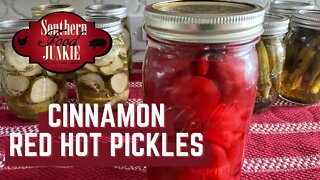 Trying Red Hot Cinnamon Pickles for the first time!