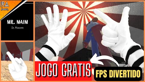 Jogo Gratis - Mr Maim é um FPS divertido onde um mímico usa armas mímicas invisíveis